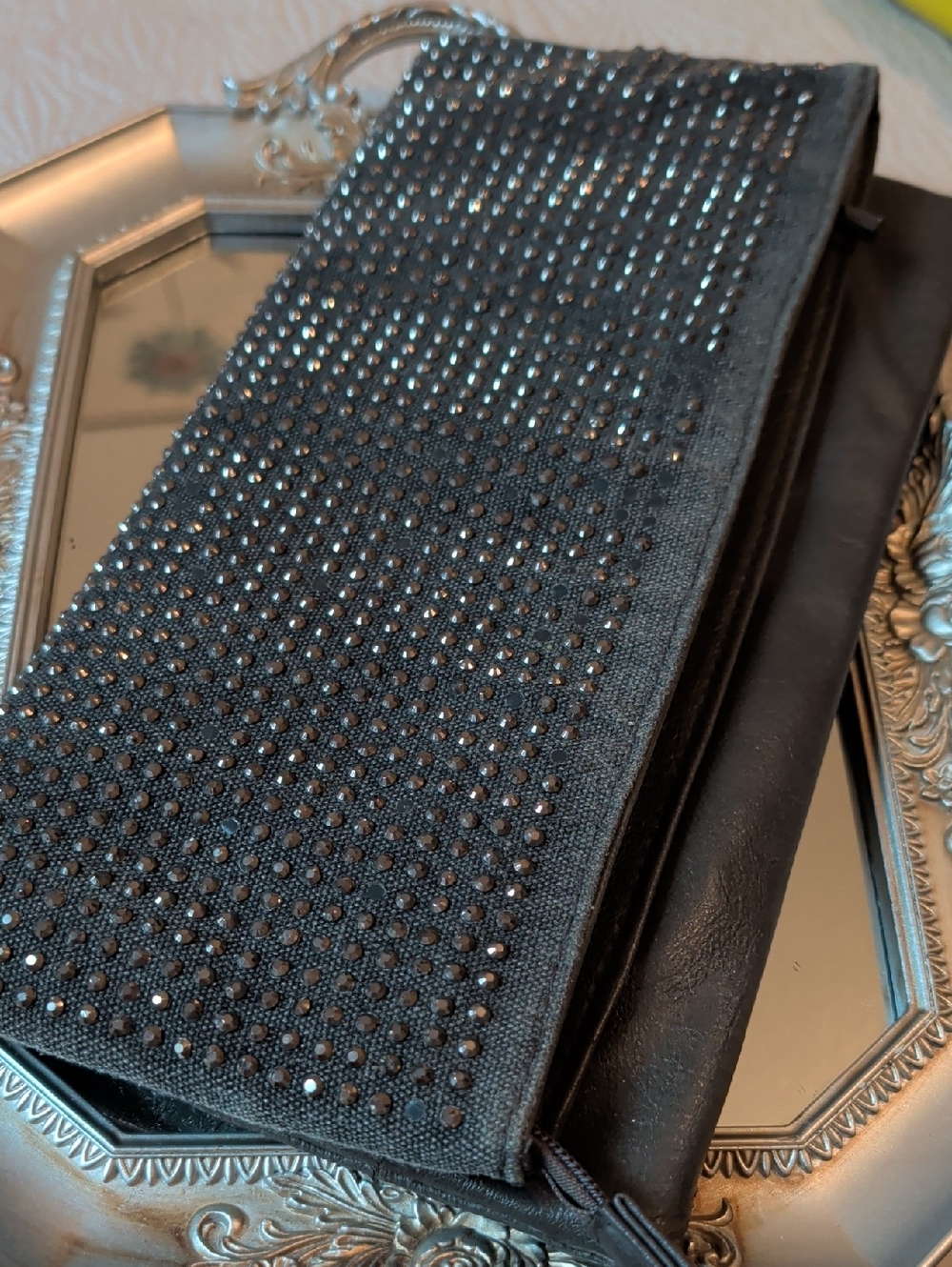 Aldo Grey Studded Women's Clutch